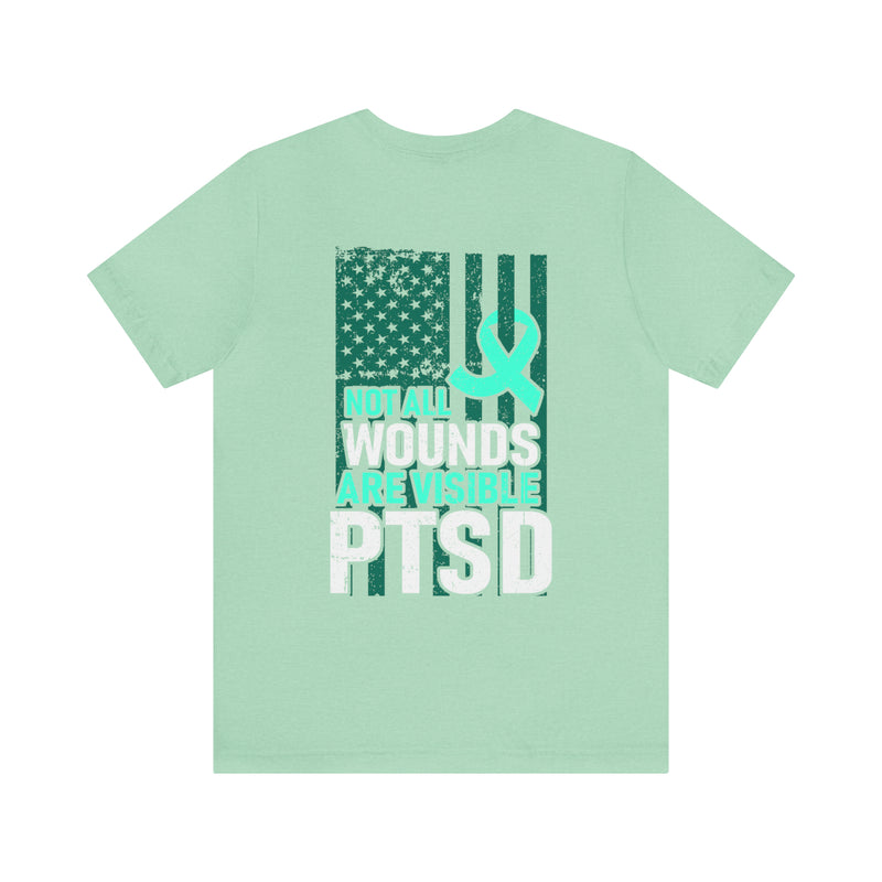 Invisible Battles: Raising PTSD Awareness with our Design T-Shirt