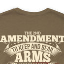 Defending My Family: 2nd Amendment Military Design T-Shirt