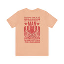 Divinely Honored: Military Design T-Shirt - 'God Found Some of the Strongest Men and Made Them Veterans