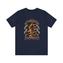 Defenders of Freedom: Military T-Shirt with 'American Soldier - Land Of The Free' Design