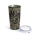 American Veterans Tribute - 20oz Military Design Tumbler: Saluting Service and Sacrifice