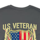 Defender of Liberty and Freedom: U.S. Veteran Military Design T-Shirt - Honoring True Heroes