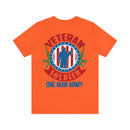 Veteran Soldier: One Man Army Military Design T-Shirt – Embrace the Spirit of Heroism