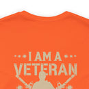 Combat-Inspired: I Am a Veteran - My Oath of Enlistment Has No Expiration Date T-Shirt