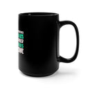 War Heroes: 15oz Military Design Black Mug - Saluting the Few, Honoring the Many