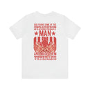 Divinely Honored: Military Design T-Shirt - 'God Found Some of the Strongest Men and Made Them Veterans