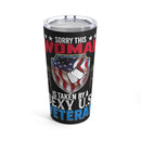 Taken by a Sexy US Veteran: 20oz Military Design Tumbler, Celebrating Love and Service