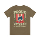 Proud U.S. Army Veteran: Military Design T-Shirt - Wear Your Service with Honor