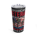 American Veteran - I Walked Beside Heroes 20oz Military Design Tumbler: A Tribute to the Honorable Journey!