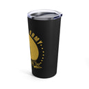 America's Finest: 20oz Black Military Design Tumbler - Army Veteran