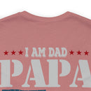 Dad, Papa, Veteran T-Shirt: Fearless and Unstoppable Military Design