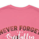 Honoring Our Heroes: 'Never Forget Our Fallen Heroes' Military Design T-Shirt
