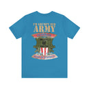 Sarcastic Army Veteran: Military Design T-Shirt - 'I'm a Grumpy Old Army Veteran, My Level of Sarcasm Depends on Your Level of Stupidity