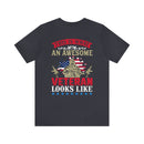 This is What an Awesome Veteran Looks Like: Military Design T-Shirt Celebrating Courage and Dedication