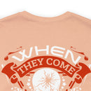 Defending Our Rights: Military Design T-Shirt Emphasizing the Importance of Preparedness and Vigilance