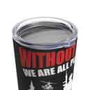 Embrace the Hero Within: 20oz Black Military Design Tumbler - Unlock Your Potential
