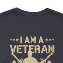 Combat-Inspired: I Am a Veteran - My Oath of Enlistment Has No Expiration Date T-Shirt