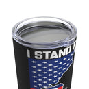 Patriotic Tribute: Military Design Tumbler - 20oz