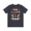 Dad: The Most Important Rank - Military Design T-Shirt