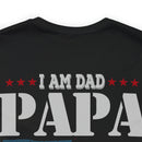 Dad, Papa, Veteran T-Shirt: Fearless and Unstoppable Military Design