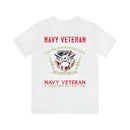 Bold and Unapologetic: Military Design T-Shirt - 'I Am a Grumpy Navy Veteran - My Oath of Enlistment Has No Expiration Date - Proudly Sarcasm-Driven