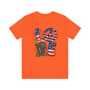 Love & Loyalty: Military Design T-Shirt - Wear Your Heart on Your Sleeve!