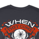 Defending Our Rights: Military Design T-Shirt Emphasizing the Importance of Preparedness and Vigilance