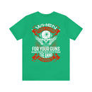 Defending Our Rights: Military Design T-Shirt Emphasizing the Importance of Preparedness and Vigilance