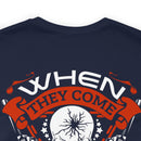 Defending Our Rights: Military Design T-Shirt Emphasizing the Importance of Preparedness and Vigilance