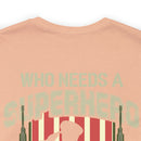 Grandpa, My Superhero: Military Design T-Shirt Celebrating the Veteran Legacy