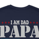 Dad, Papa, Veteran T-Shirt: Fearless and Unstoppable Military Design