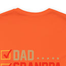 Dad, Grandpa, Veteran: Military Design T-Shirt Celebrating Family Heroes!
