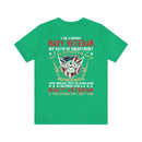 Bold and Unapologetic: Military Design T-Shirt - 'I Am a Grumpy Navy Veteran - My Oath of Enlistment Has No Expiration Date - Proudly Sarcasm-Driven