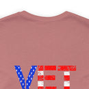 Embracing the Warrior Spirit: Military T-Shirt with 'Vet Bod: Like a Bad Bod, But with More Back Pain' Design