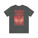 Divinely Honored: Military Design T-Shirt - 'God Found Some of the Strongest Men and Made Them Veterans