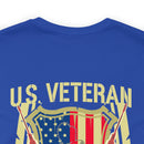 Defender of Liberty and Freedom: U.S. Veteran Military Design T-Shirt - Honoring True Heroes