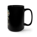 Love 15oz Military Design Black Mug - Embrace Love and Patriotism in One!