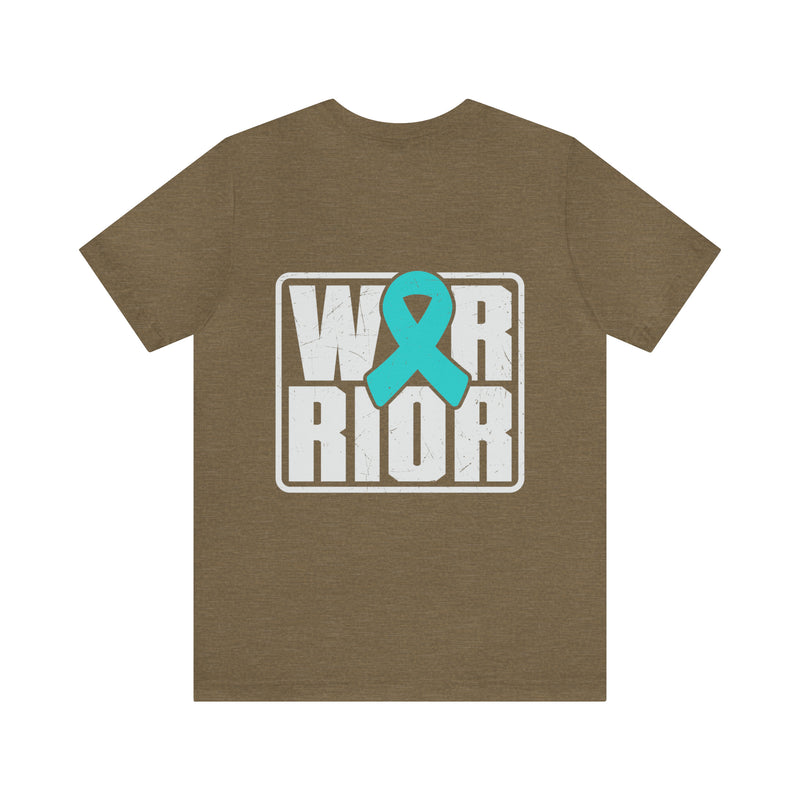 Warrior PTSD Awareness: I Wear the Teal Design T-Shirt