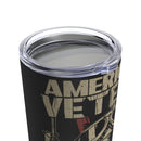 American Veterans Tribute - 20oz Military Design Tumbler: Saluting Service and Sacrifice