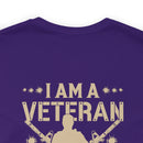 Combat-Inspired: I Am a Veteran - My Oath of Enlistment Has No Expiration Date T-Shirt