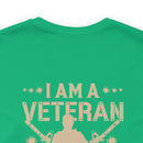 Combat-Inspired: I Am a Veteran - My Oath of Enlistment Has No Expiration Date T-Shirt