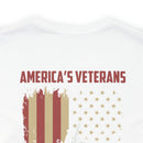 Embodying America's Ideals: Military Design T-Shirt Honoring Our Veteran's Legacy