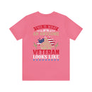 This is What an Awesome Veteran Looks Like: Military Design T-Shirt Celebrating Courage and Dedication