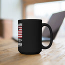 Veteran Navy Corpsman 15oz Military Design Black Mug - Honoring Heroes of Healing and Valor!