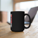 Proudly United: Military Design Black Mug - 15oz
