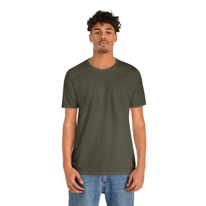 PTSD Design Colored Tree Graphic Cotton T-Shirt