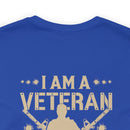 Combat-Inspired: I Am a Veteran - My Oath of Enlistment Has No Expiration Date T-Shirt