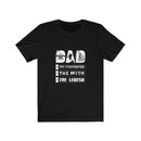 US Dad The Firefighter Legend Unisex Short Sleeve Shirt.