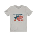 US Military Proud of Veteran Unisex Short Sleeve Shirt.