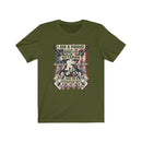US Military I'M A Proud Dad And Veteran Unisex Short Sleeve Shirt.